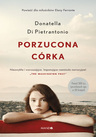 Porzucona córka Donatella di-Pietrantonio - okladka książki