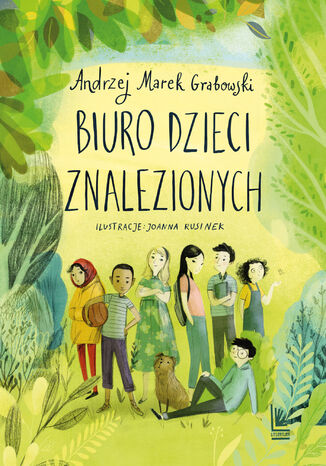 Biuro dzieci znalezionych Andrzej Marek Grabowski - okladka książki