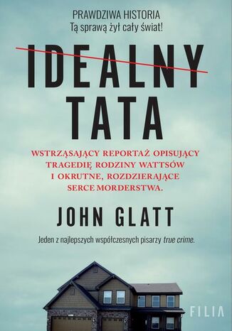 Idealny tata John Glatt - okladka książki