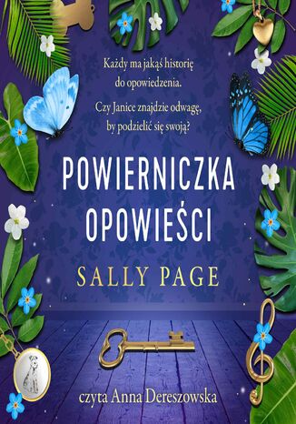 Powierniczka opowieści Sally Page - okladka książki