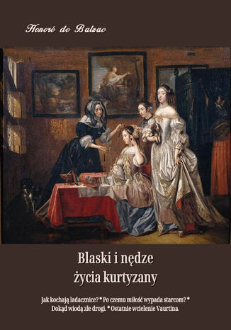 Blaski i nędze życia kurtyzany Honoré de Balzac - okladka książki