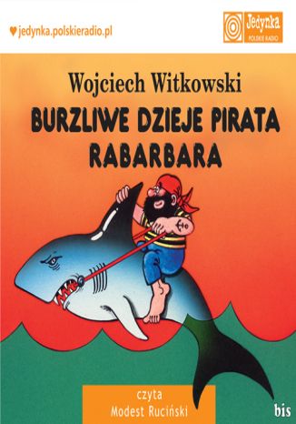 Burzliwe dzieje pirata Rabarbara Wojciech Witkowski - okladka książki