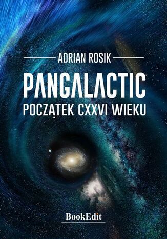 Pangalactic Adrian Rosik - okladka książki