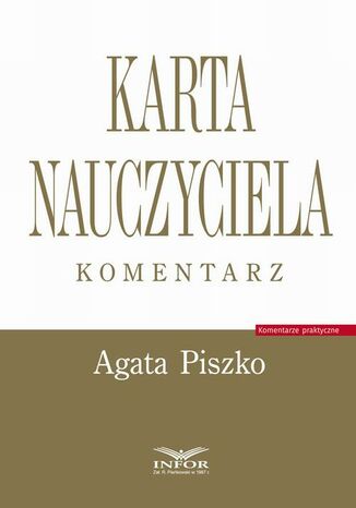 Karta Nauczyciela. Komentarz Agata Piszko - okladka książki