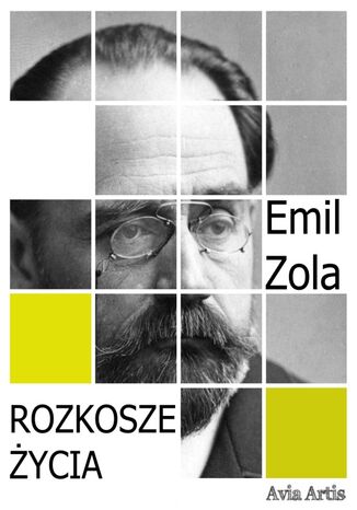 Rozkosze życia Emil Zola - okladka książki