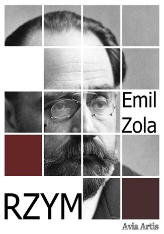 Rzym Emil Zola - okladka książki