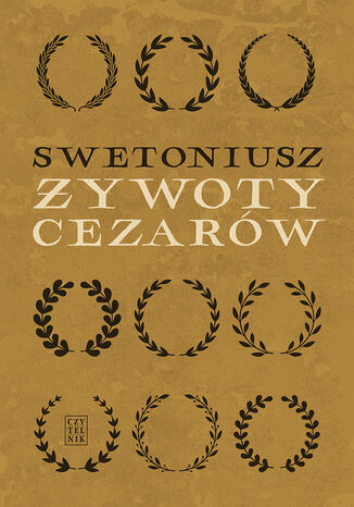 Żywoty cezarów Swetoniusz - okladka książki