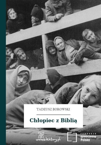 Chłopiec z Biblią Tadeusz Borowski - okladka książki