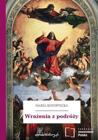 Wrażenia z podróży Maria Konopnicka - okladka książki