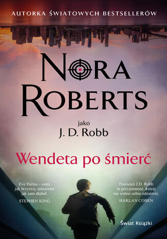 Wendeta po śmierć Nora Roberts - okladka książki