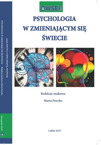 Psychologia w zmieniającym się świecie Marta Pawelec - okladka książki