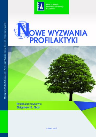 Nowe wyzwania profilaktyki Zbigniew B. Gaś - okladka książki