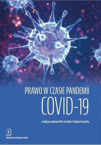 Prawo w czasie pandemii COVID-19 Piotr Grzebyk, Paulina Uznańska - okladka książki