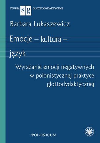 Emocje  kultura  język Barbara Łukaszewicz - okladka książki