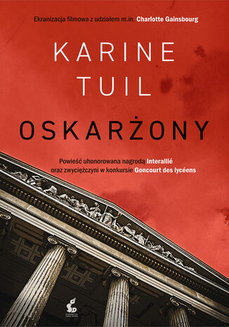 Oskarżony Karine Tuil - okladka książki