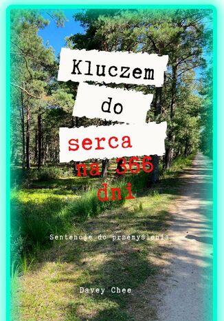 Kluczem do serca na 366 dni Dawid Chęć, Davey Chee - okladka książki