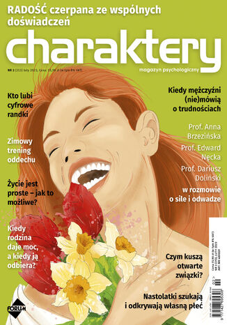 Charaktery02/2023 Natalia de Barbaro, prof. Philip Zimbardo, prof. dr hab. Maria Beisert, prof. dr hab. Jacek Bomba, Jacek Dehnel, dr Paulina Małochleb, Anna Czarnecka, prof. dr hab. Tomasz Maruszewski, Anna Brytek-Matera, dr Ewa Dobiała, dr hab. Katarzyna Waszyńska, prof. nadzw. dr hab. Agnieszka Wilczyńska - okladka książki