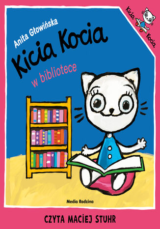 Kicia Kocia w bibliotece Anita Głowińska - okladka książki