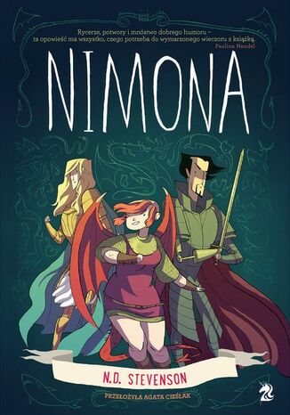 Nimona N.D. Stevenson - okladka książki