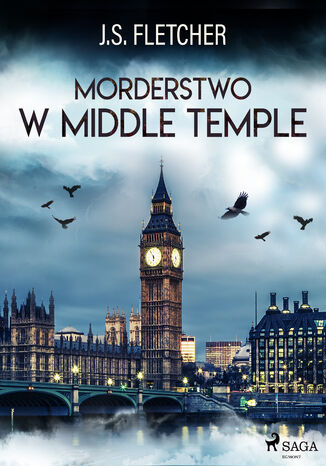 Morderstwo w Middle Temple J.S. Fletcher - okladka książki