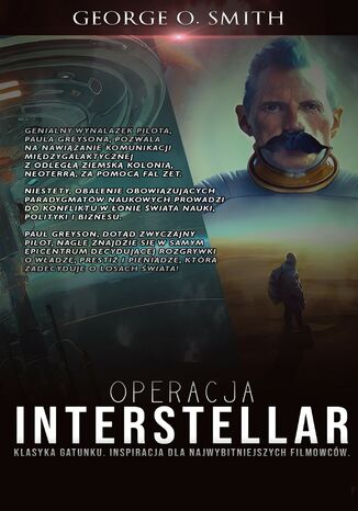 Operacja Interstellar George O. Smith - okladka książki