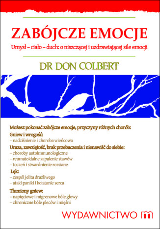 Zabójcze emocje Don Colbert - okladka książki