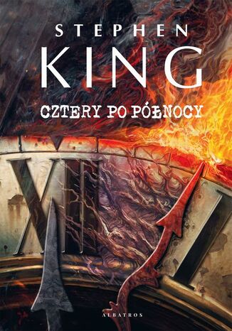 CZTERY PO PÓŁNOCY Stephen King - okladka książki