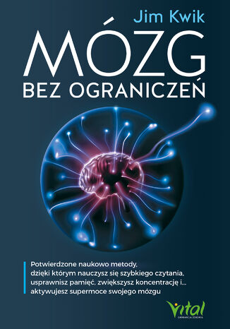 Mózg bez ograniczeń Jim Kwik - okladka książki