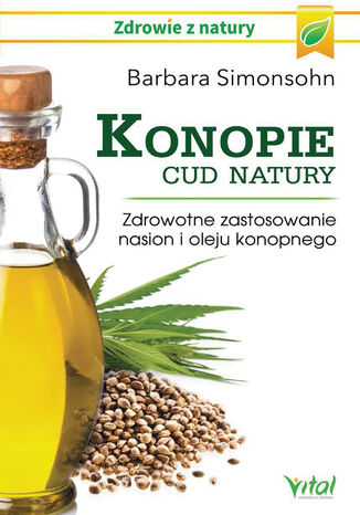 Konopie - cud natury Barbara Simonsohn - okladka książki