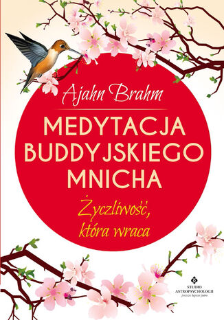 Medytacja buddyjskiego mnicha Ajahn Brahm - okladka książki