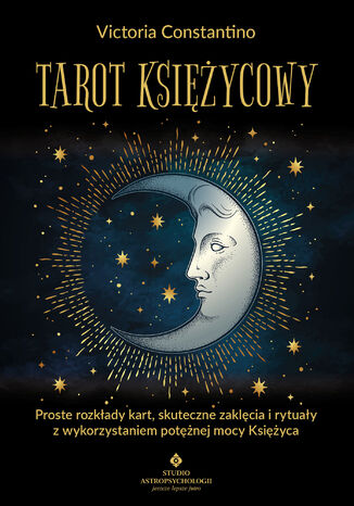 Tarot księżycowy Victoria Constantino - okladka książki