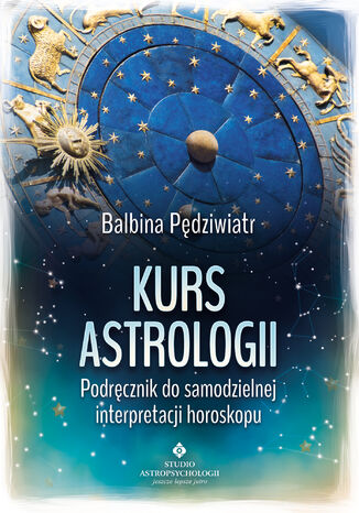 Kurs astrologii Balbina Pędziwiatr - okladka książki