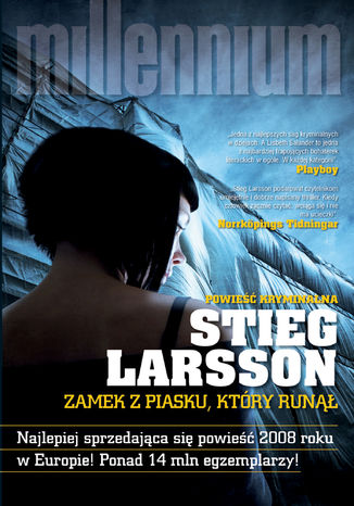 Millennium (#3). Zamek z piasku, który runął (#3) Stieg Larsson - okladka książki