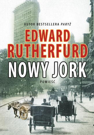 Nowy Jork Edward Rutherfurd - okladka książki