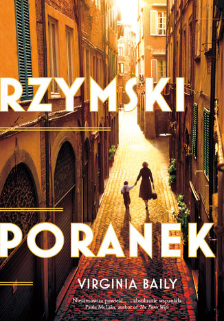 Rzymski poranek Virginia Baily - okladka książki