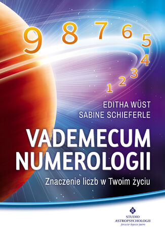 Vademecum numerologii Editha Wüst, Sabine Schieferle - okladka książki