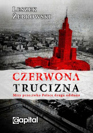 Czerwona trucizna Leszek Żebrowski - okladka książki