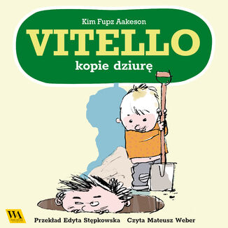 Vitello kopię dziurę Kim Fupz Aakeson - okladka książki