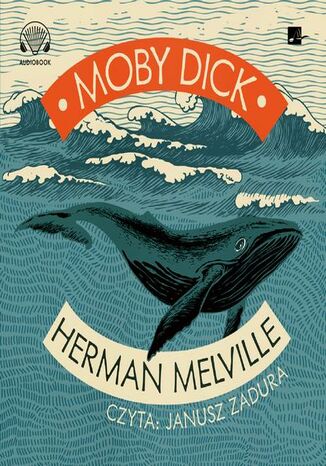 Moby dick Herman Melville - okladka książki