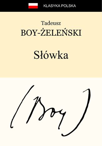 Słówka Tadeusz Boy-Żeleński - okladka książki