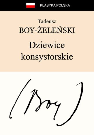 Dziewice konsystorskie Tadeusz Boy-Żeleński - okladka książki