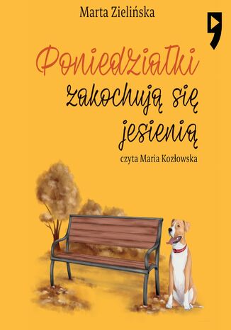 Poniedziałki zakochują się jesienią Marta Zielińska - okladka książki