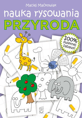 Nauka rysowania. Przyroda Maciej Maćkowiak - okladka książki