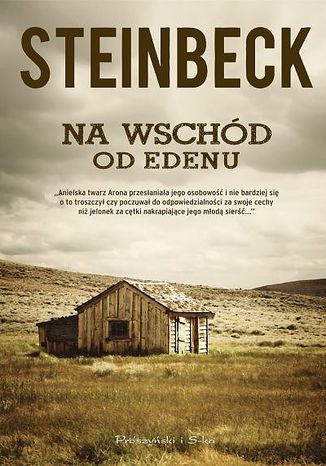 Na wschód od Edenu John Steinbeck - okladka książki