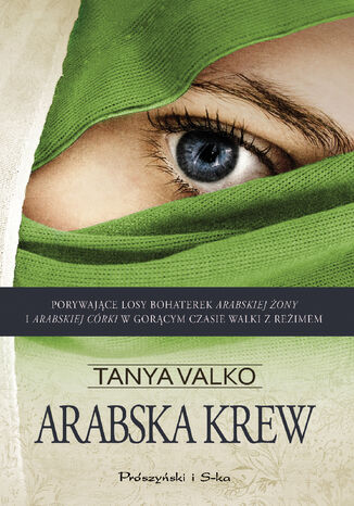 Arabska krew Tanya Valko - okladka książki