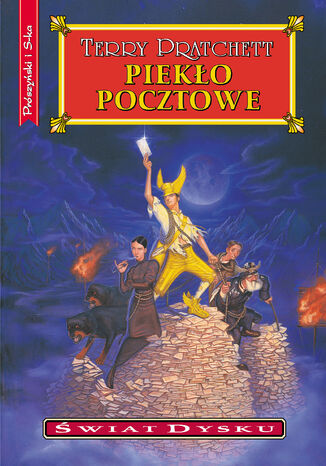 Piekło pocztowe. Świat dysku. Tom 33 Terry Pratchett - okladka książki