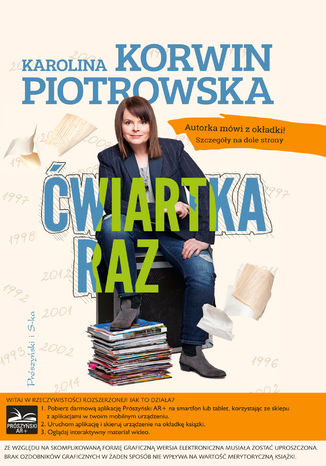 Ćwiartka raz Karolina Korwin-Piotrowska - okladka książki