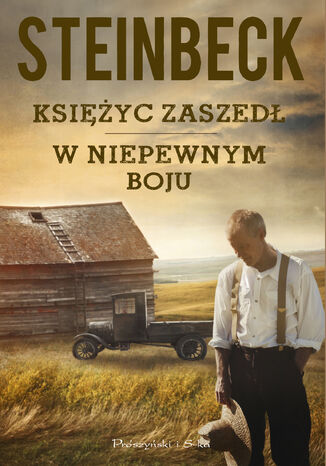 Księżyc zaszedł, W niepewnym boju John Steinbeck - okladka książki