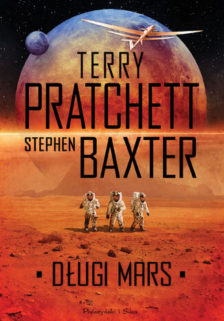 Długi Mars Stephen Baxter, Terry Pratchett - okladka książki