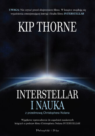 Interstellar i nauka Kip Thorne - okladka książki